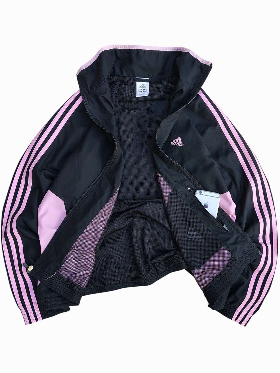 Chaqueta Cortaviento Adidas  Negra 6