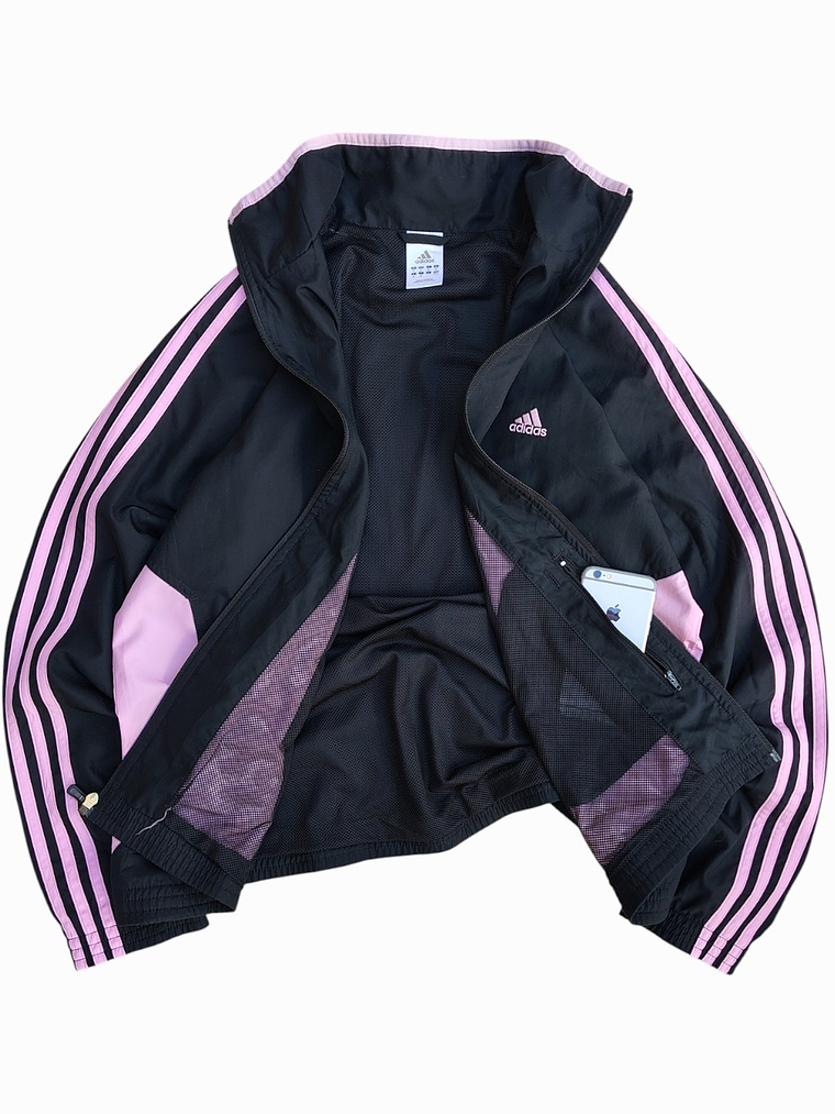 Chaqueta Cortaviento Adidas  Negra 6