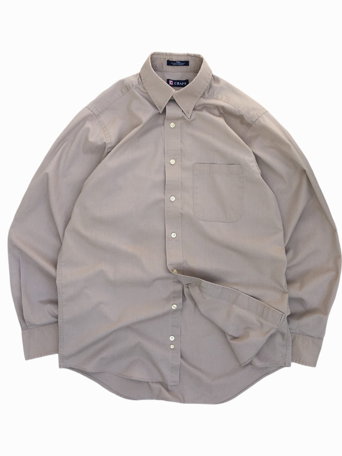 Camisa Algodón  Chaps Beige 1
