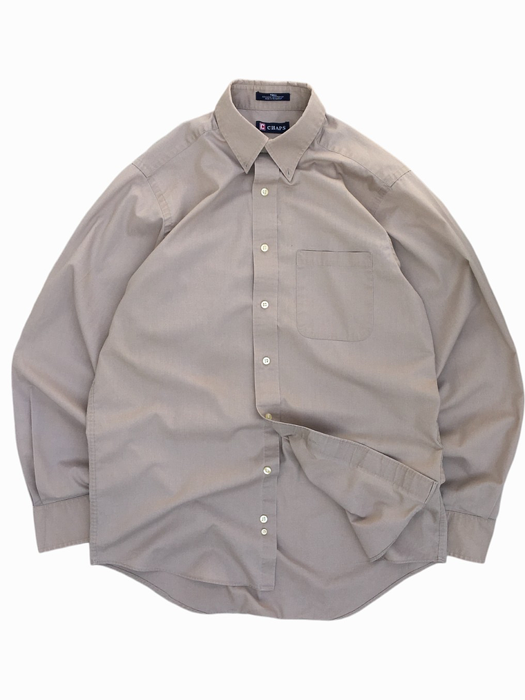 Camisa Algodón  Chaps Beige 1