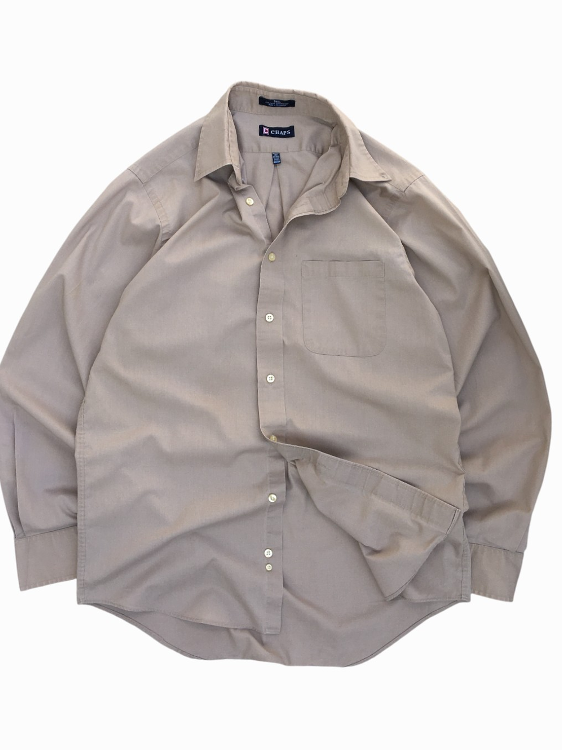 Camisa Algodón  Chaps Beige 2