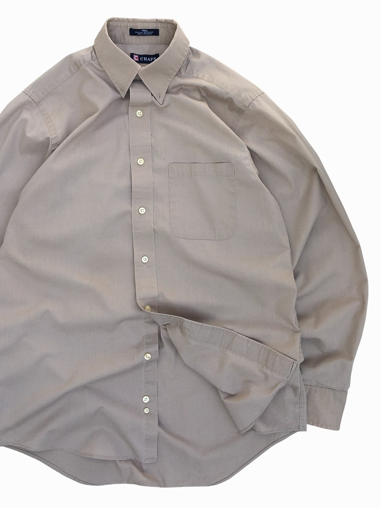 Camisa Algodón  Chaps Beige 4