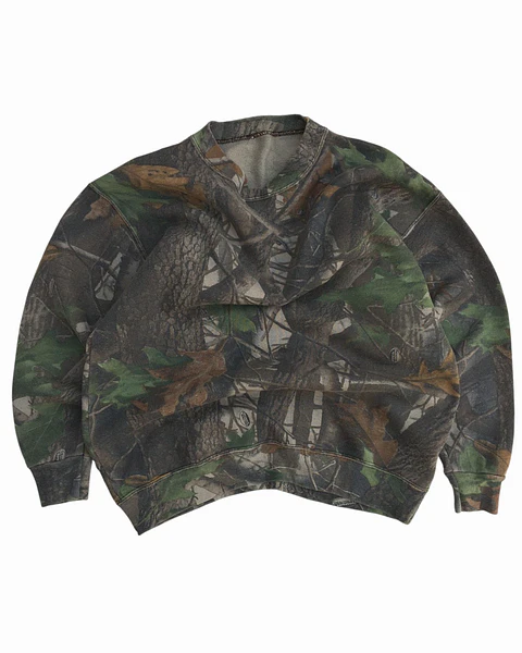 Poleron Crewneck Camuflado  