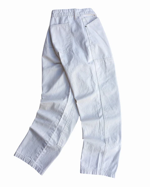 Pantalon Carpintero   Blanco