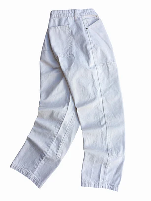 Pantalon Carpintero Blanco