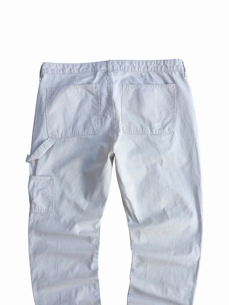 Pantalon Carpintero Blanco 3