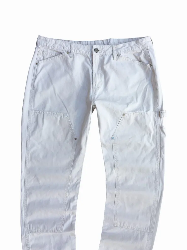 Pantalon Carpintero Blanco 5