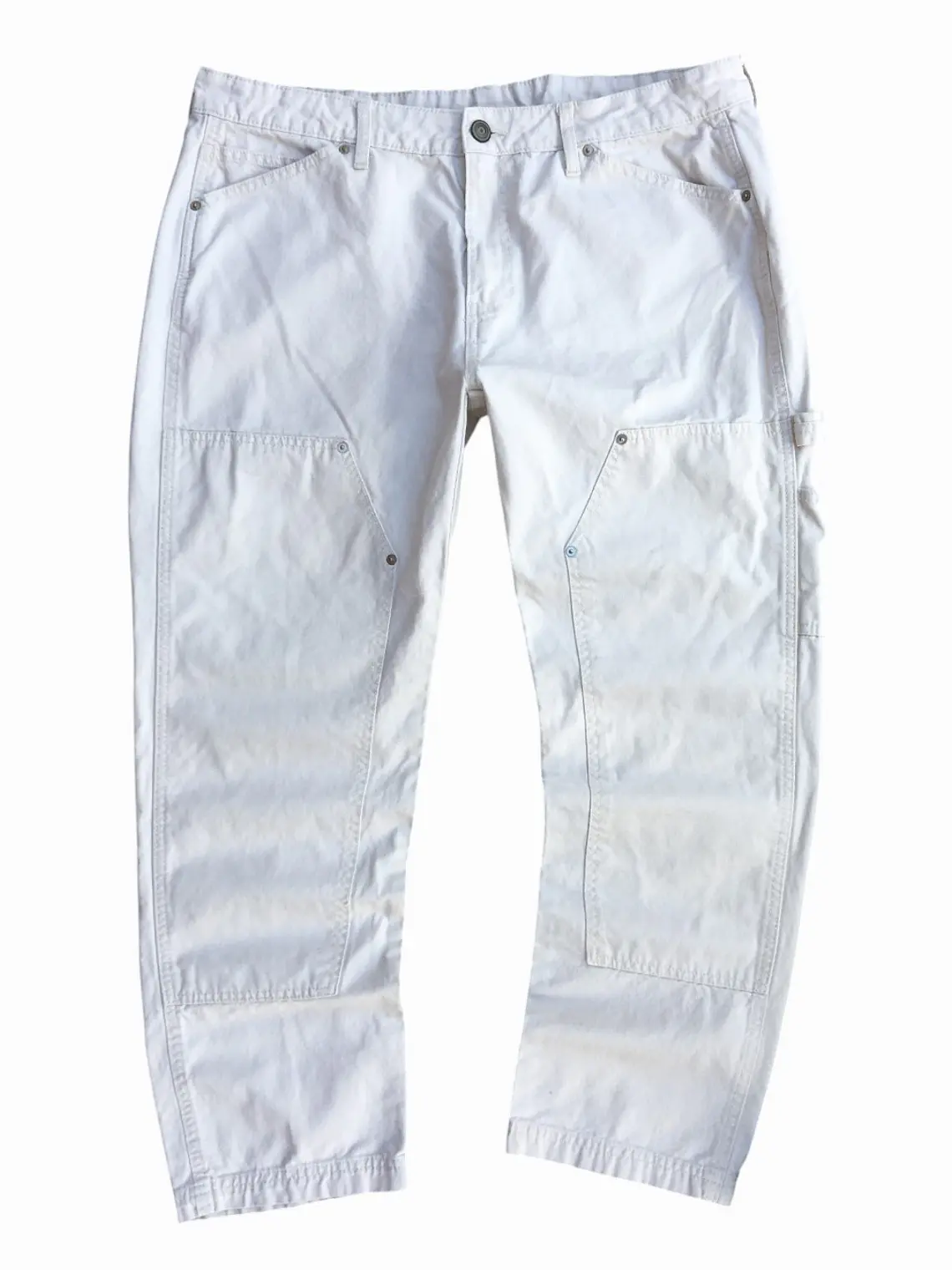 Pantalon Carpintero Blanco 6