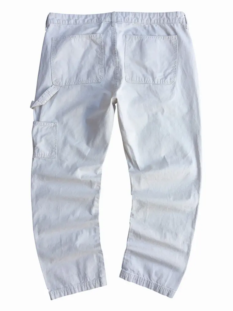 Pantalon Carpintero Blanco 7
