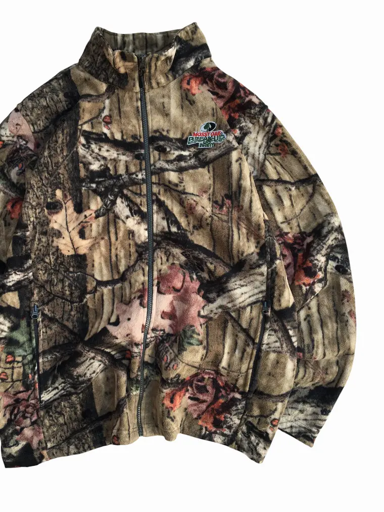 Fleece Zip- Up Camuflado  Mossy Oak   2