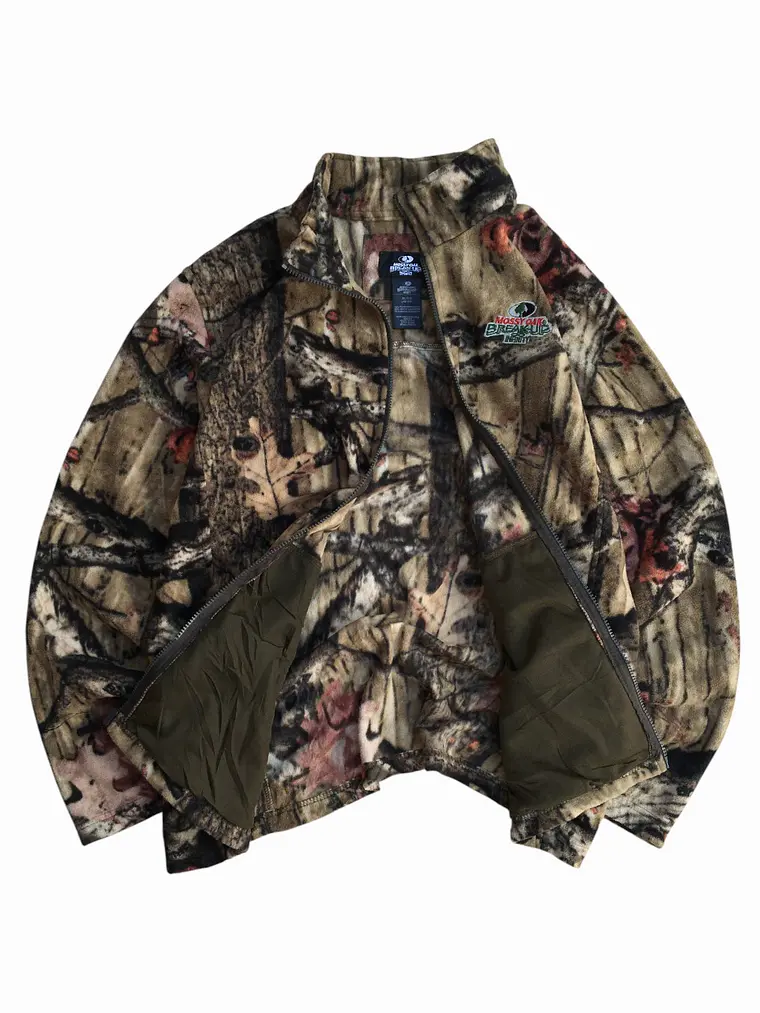Fleece Zip- Up Camuflado  Mossy Oak   3