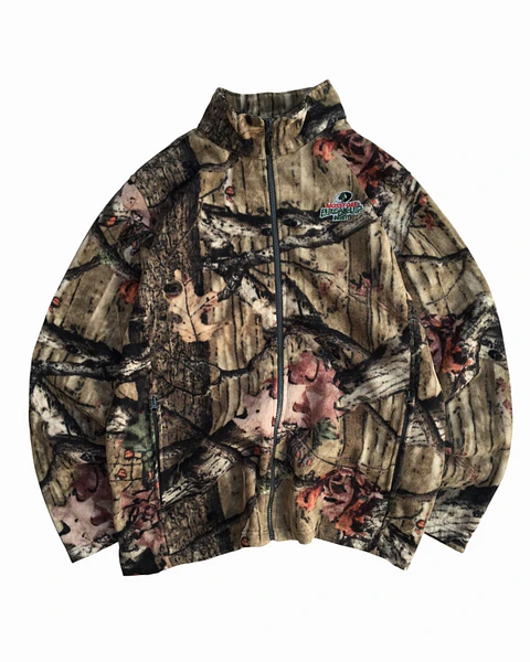 Fleece Zip- Up Camuflado Mossy Oak