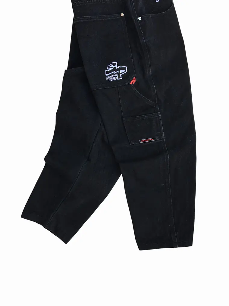 Pantalon Carpintero  South Pole  Negro 4