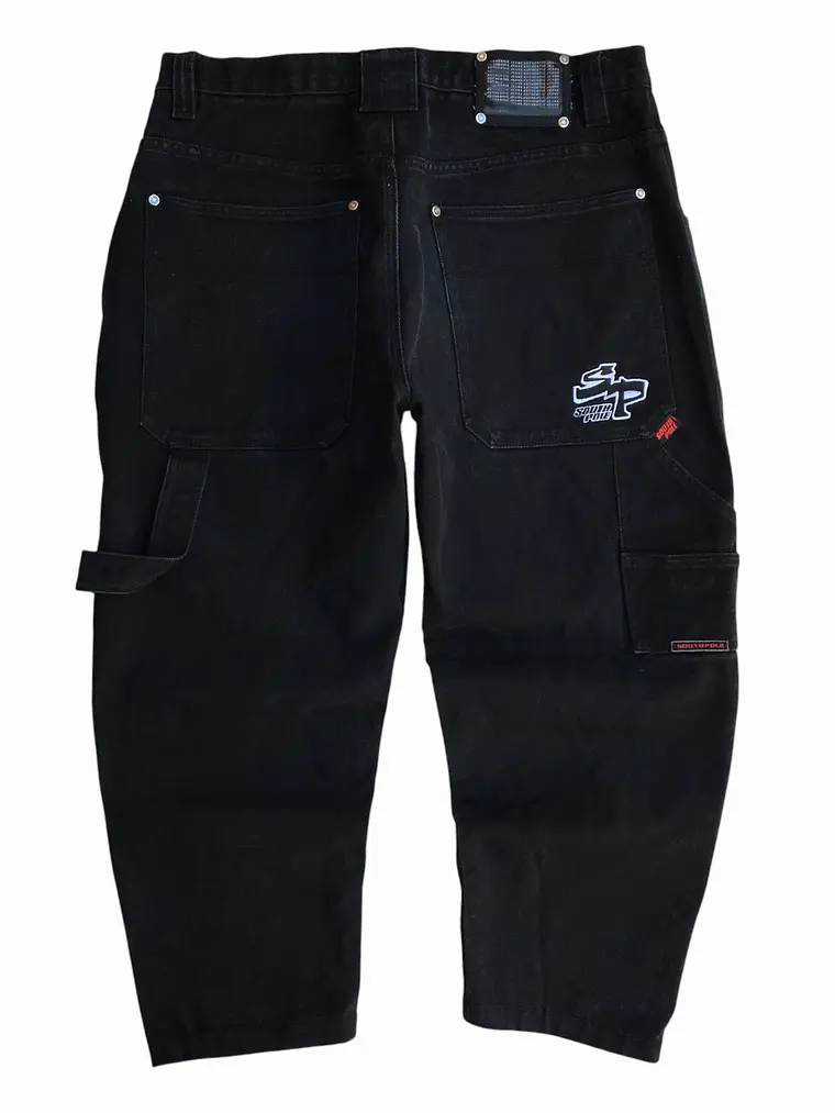 Pantalon Carpintero  South Pole  Negro 8