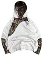 Poleron Hoodie Camuflado Huntworth Blanco - Miniatura 1
