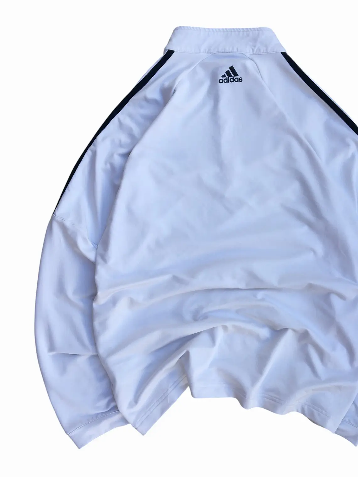 Poleron Crewneck Half Zip Adidas Golf Blanco 2