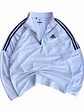 Poleron Crewneck Half Zip Adidas Golf Blanco - Miniatura 1