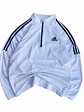 Poleron Crewneck Half Zip Adidas Golf Blanco - Miniatura 4