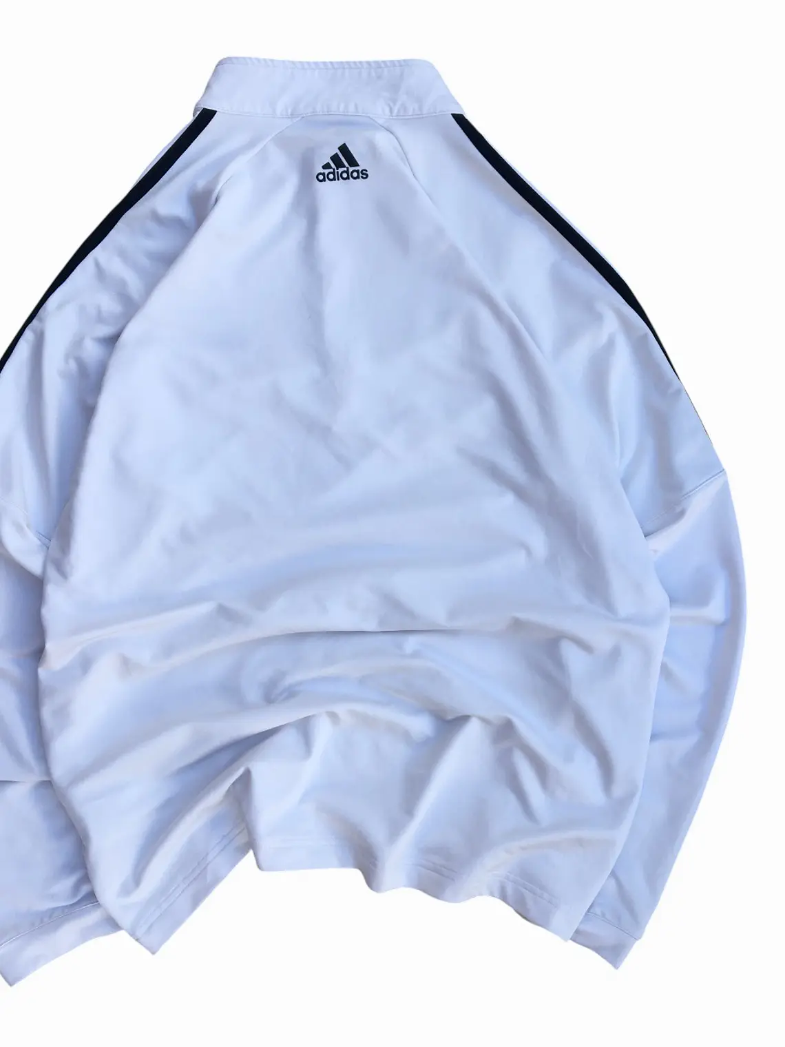 Poleron Crewneck Half Zip Adidas Golf Blanco 6