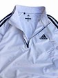 Poleron Crewneck Half Zip Adidas Golf Blanco - Miniatura 7