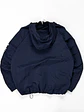 Cortaviento Bolsillo Canguro, Cintura Ajustable  Tommy Hilfiger Azul Marino - Miniatura 3