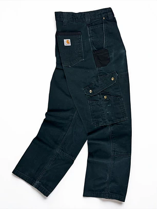Pantalon Cargo Destroyed Carhartt Negro