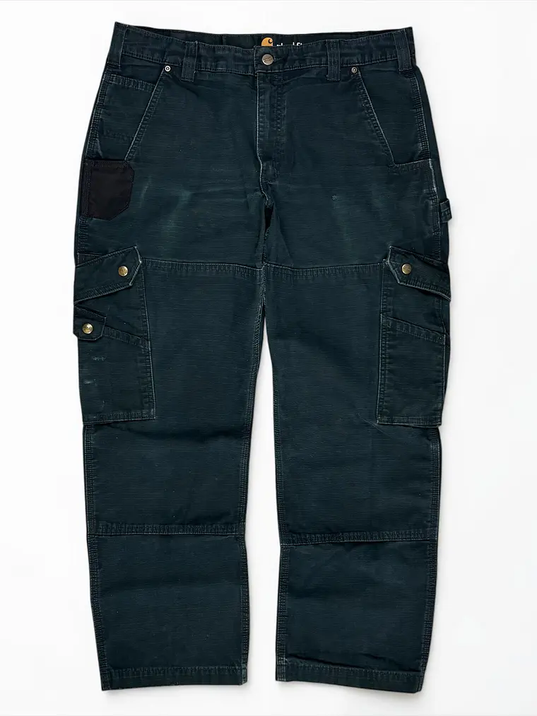 Pantalon Cargo Destroyed Carhartt Negro 2