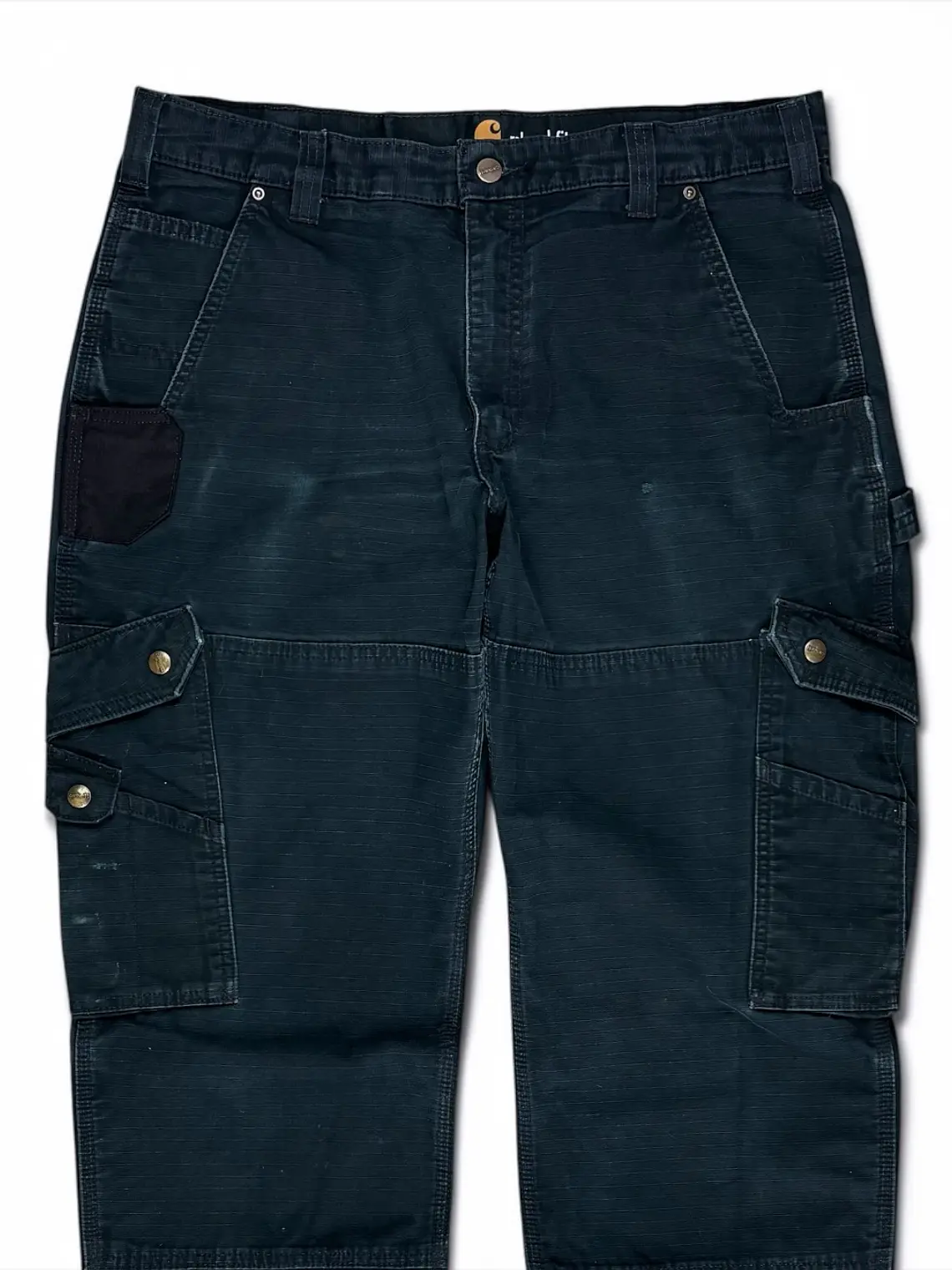 Pantalon Cargo Destroyed Carhartt Negro 4