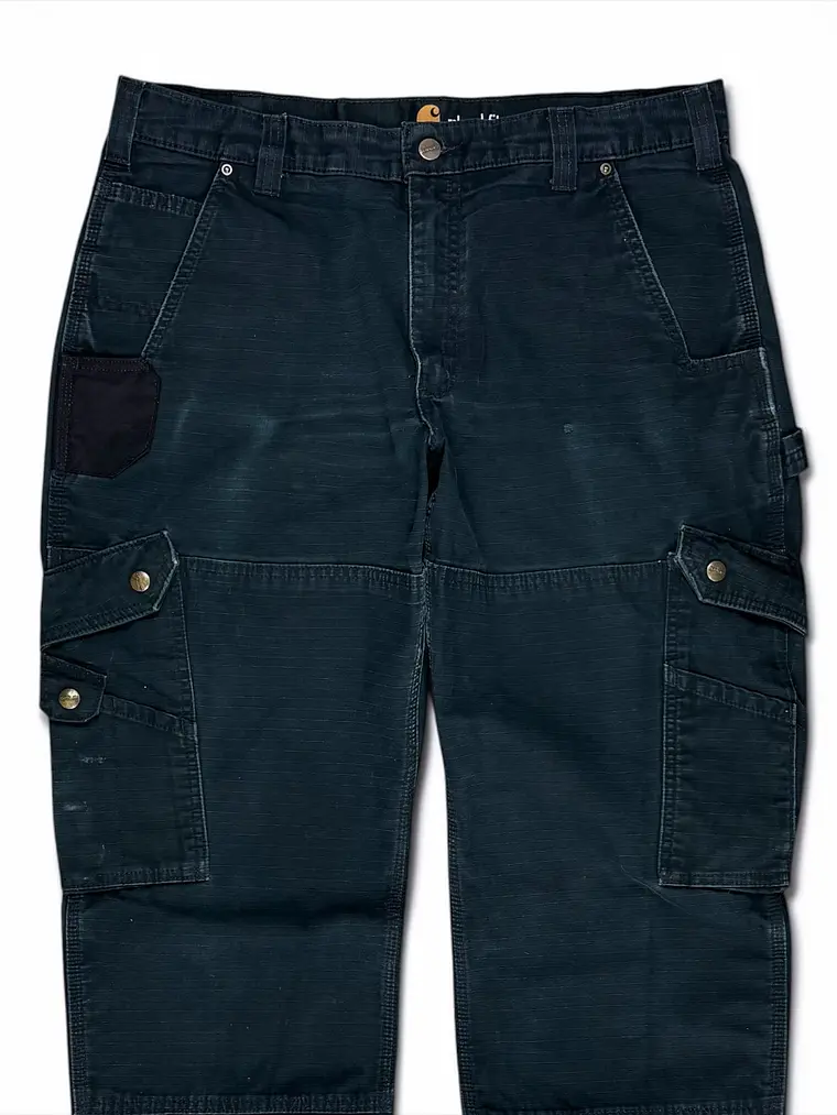 Pantalon Cargo Destroyed Carhartt Negro 4