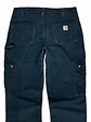 Pantalon Cargo Destroyed Carhartt Negro - Miniatura 5