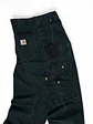 Pantalon Cargo Destroyed Carhartt Negro - Miniatura 6