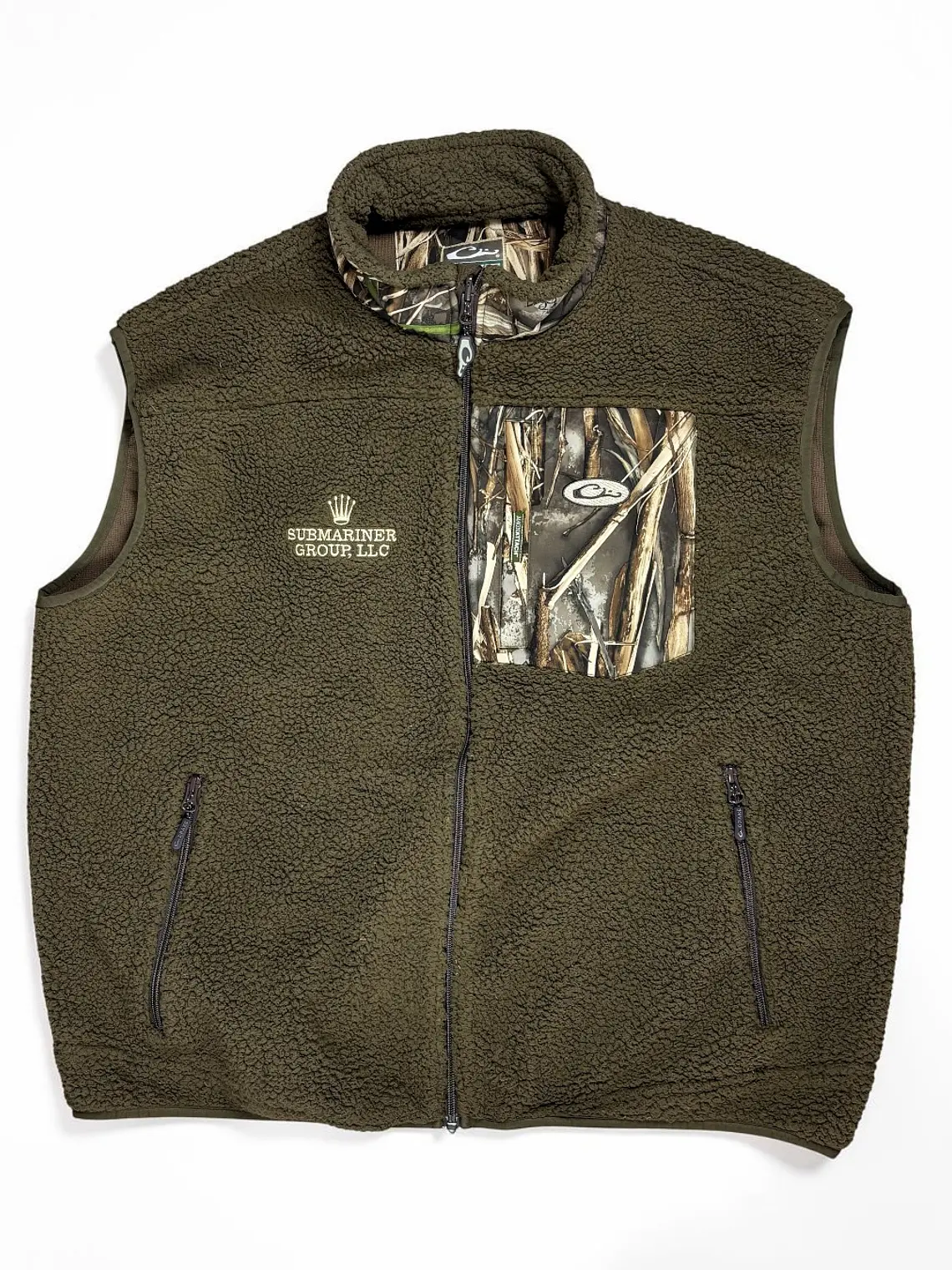 Fleece Vest Sherpa  Drake Café  1