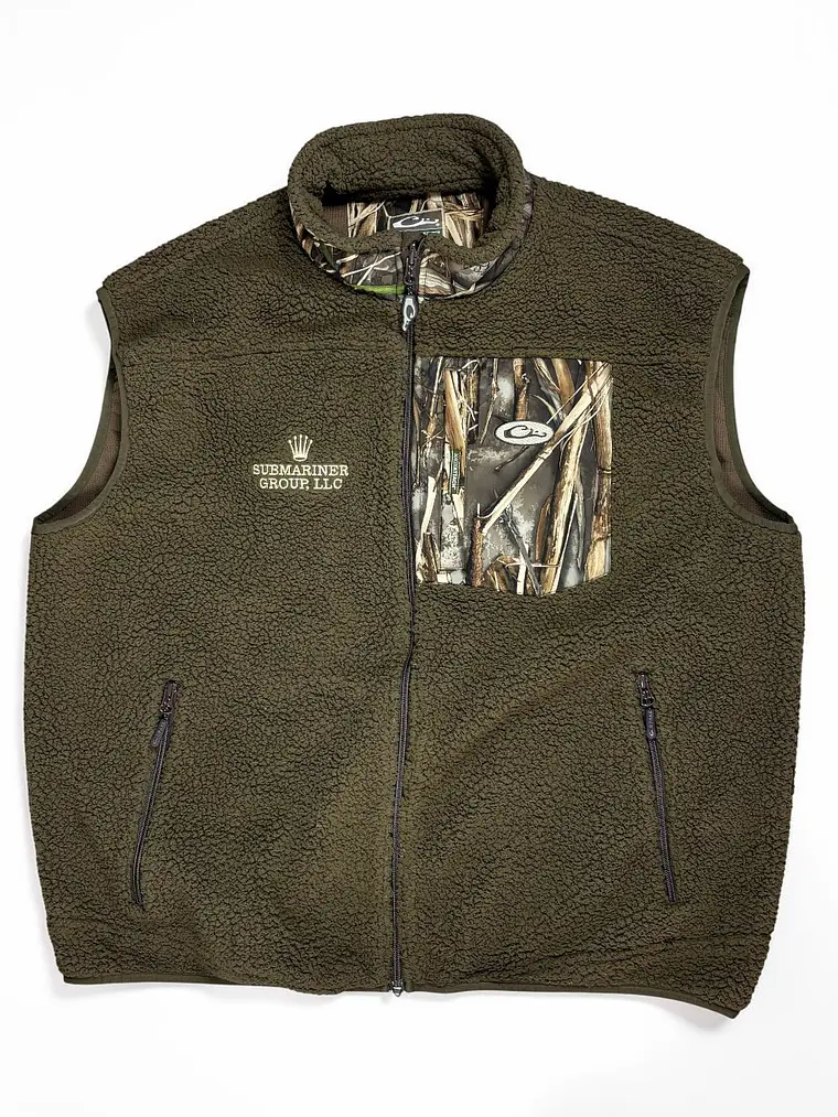 Fleece Vest Sherpa  Drake Café  1