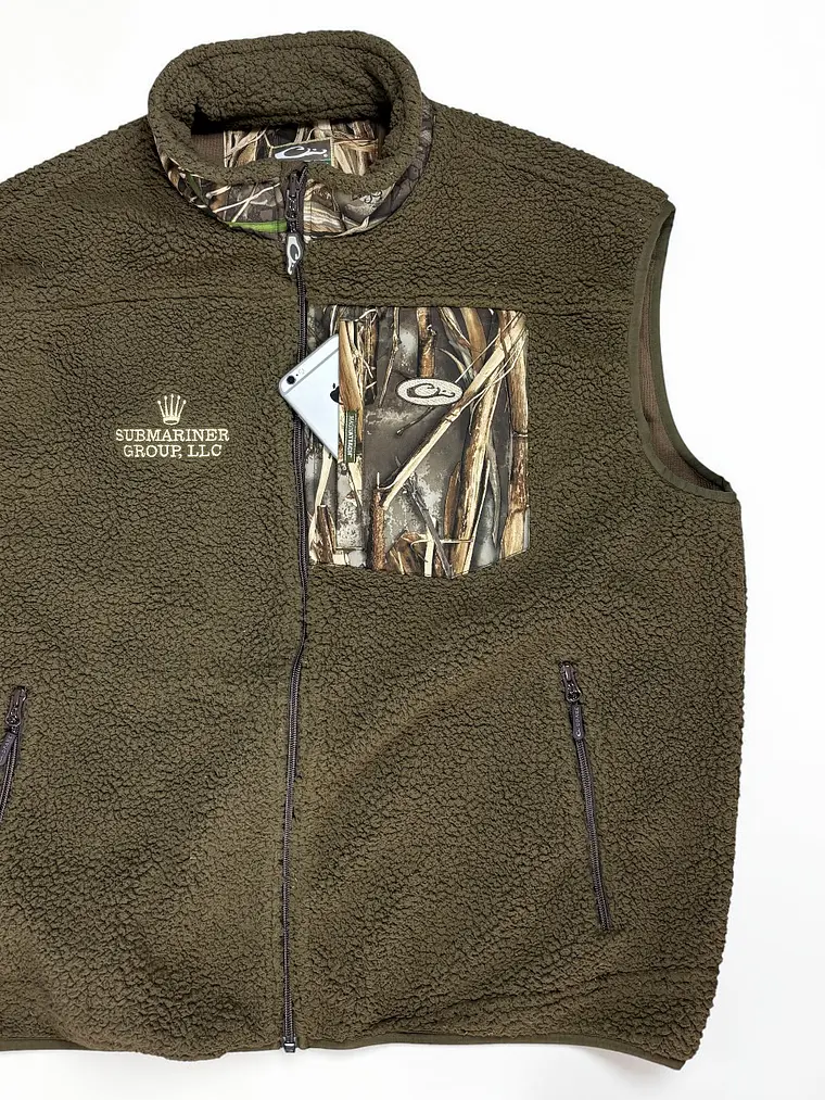 Fleece Vest Sherpa  Drake Café  2