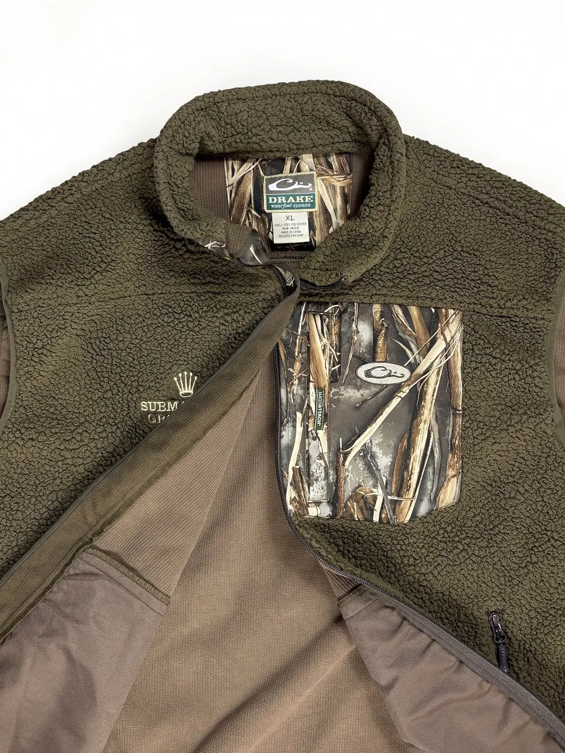 Fleece Vest Sherpa  Drake Café  6