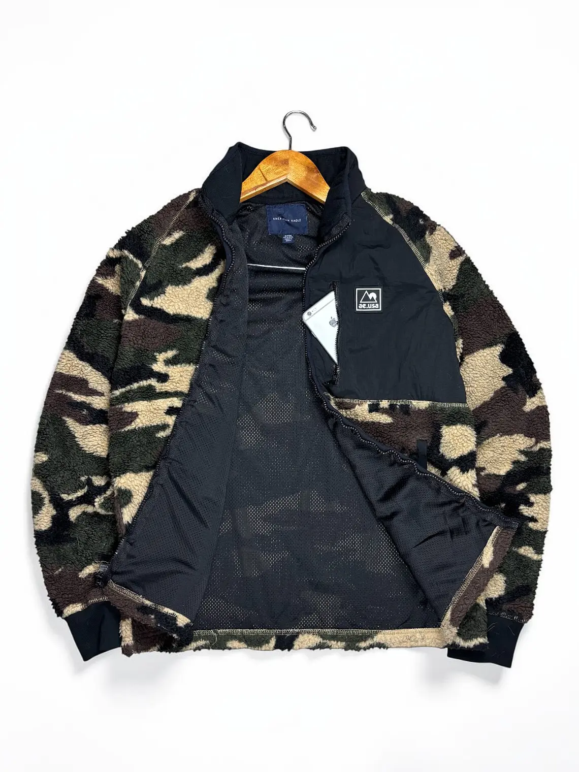Fleece Sherpa American Eagle  2