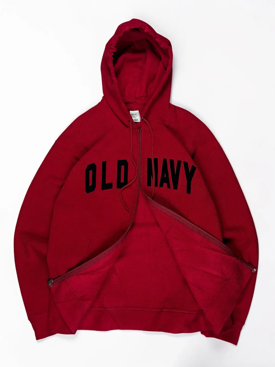 Fleece Full zip Old Navy  Rojo  2