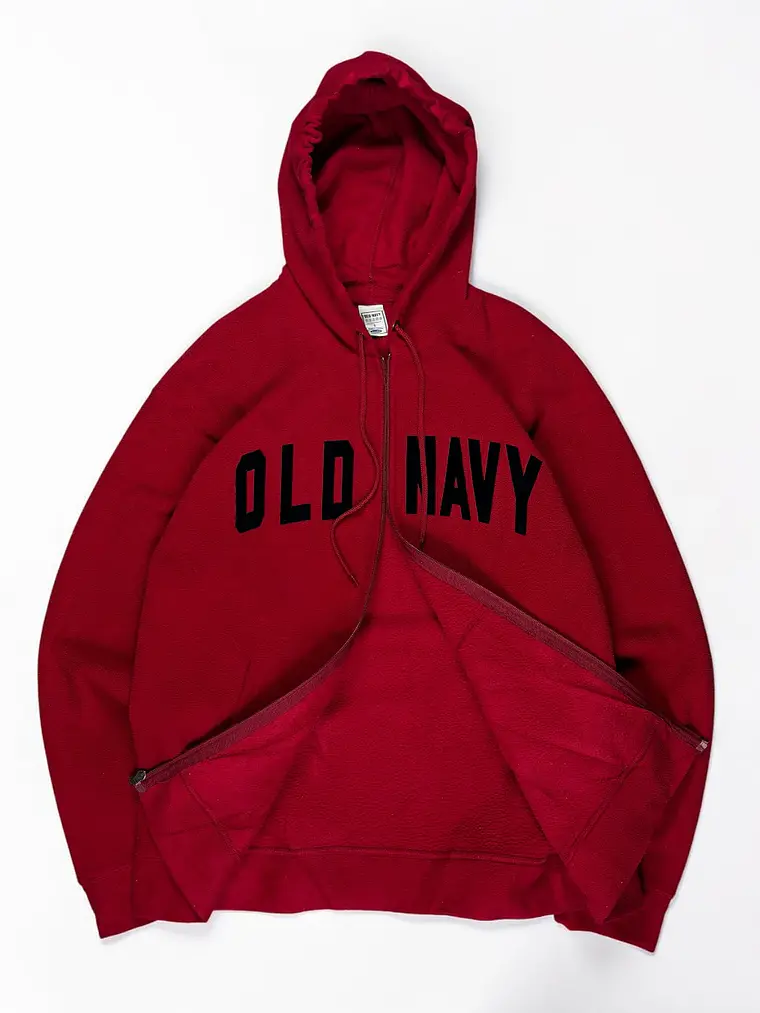 Fleece Full zip Old Navy  Rojo  2