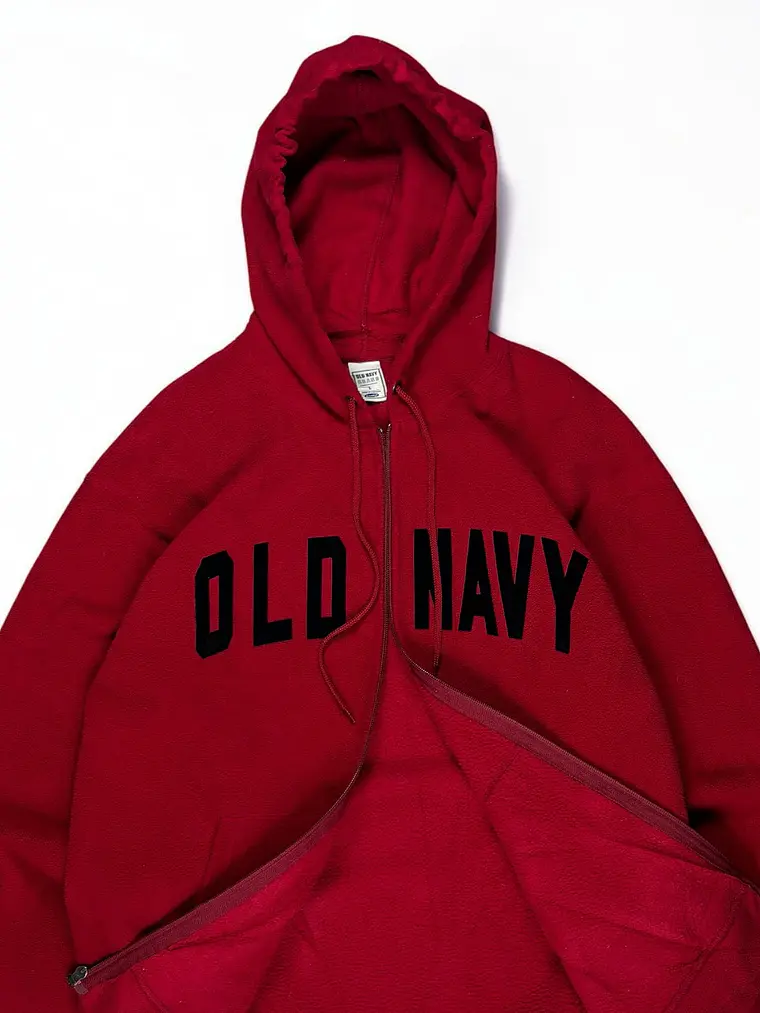 Fleece Full zip Old Navy  Rojo  3
