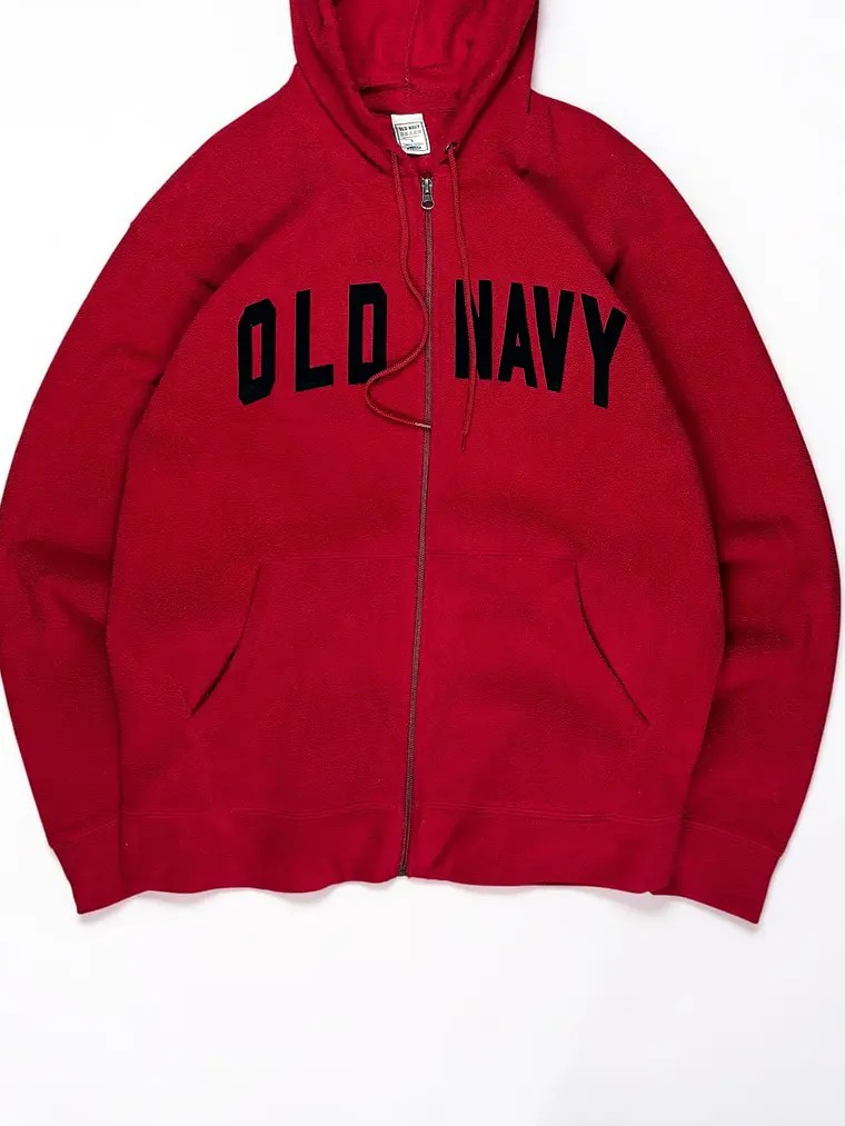 Fleece Full zip Old Navy  Rojo  4