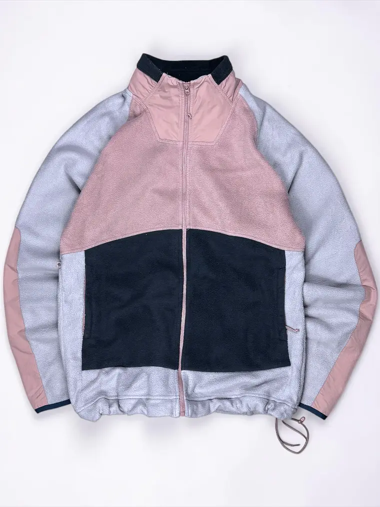 Fleece Full zip grueso  Mountain Hardwear Rosado Con Gris  1