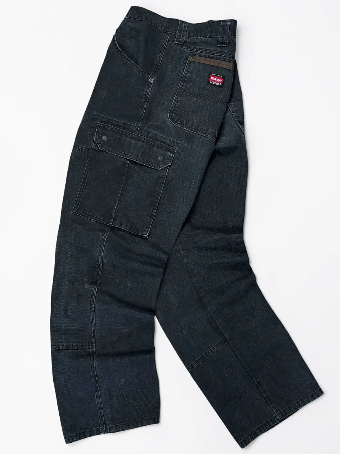 Pantalon Cargo carpintero  Wrangler Work Wear Negro  1