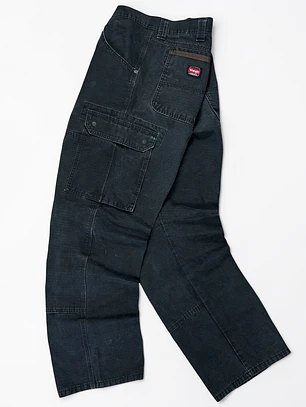 Pantalon Cargo carpintero  Wrangler Work Wear Negro 