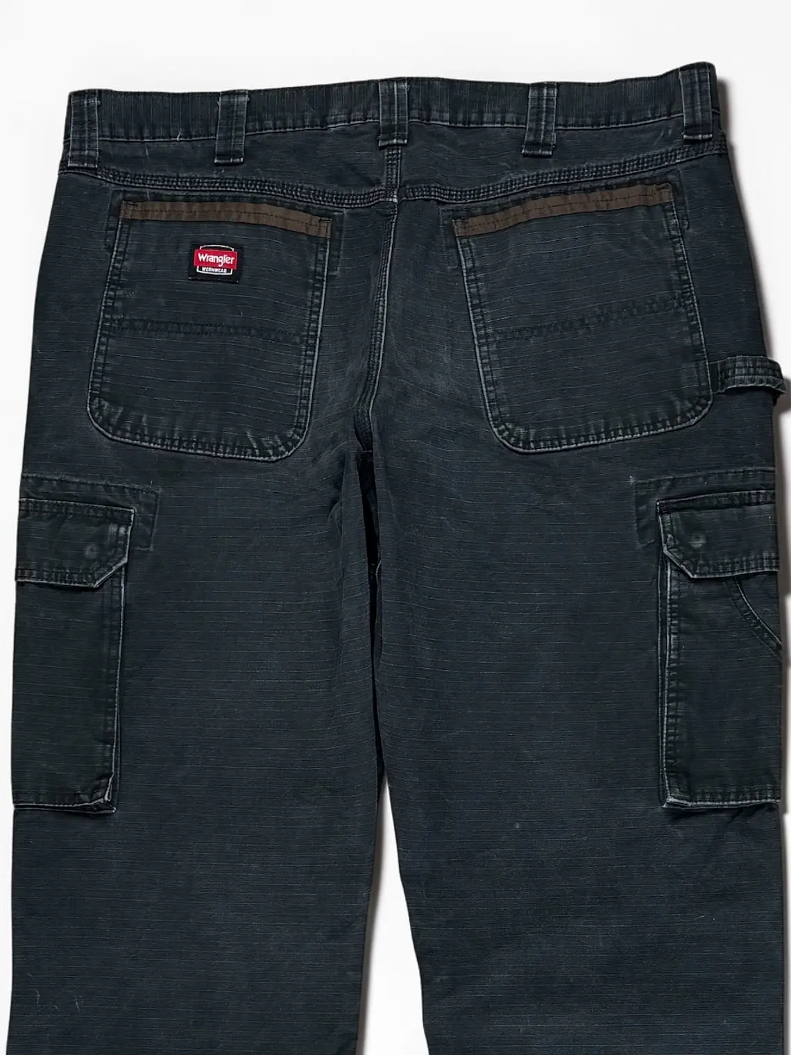 Pantalon Cargo carpintero  Wrangler Work Wear Negro  5