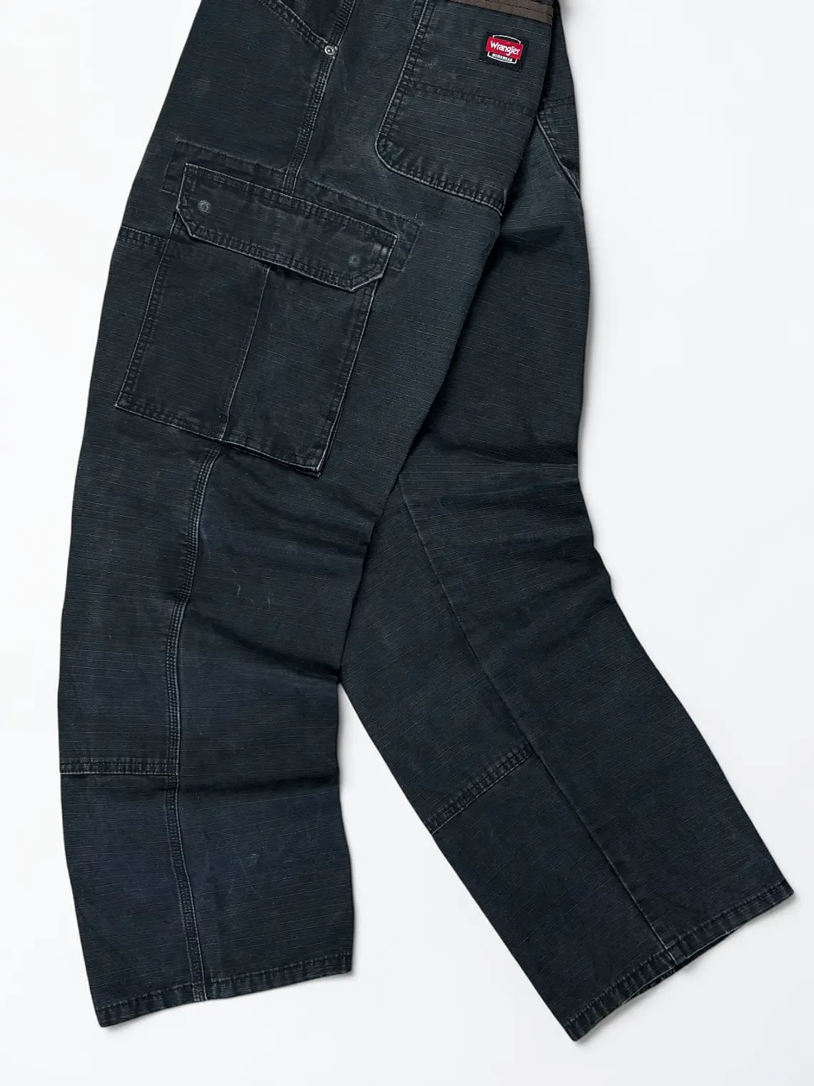 Pantalon Cargo carpintero  Wrangler Work Wear Negro  6