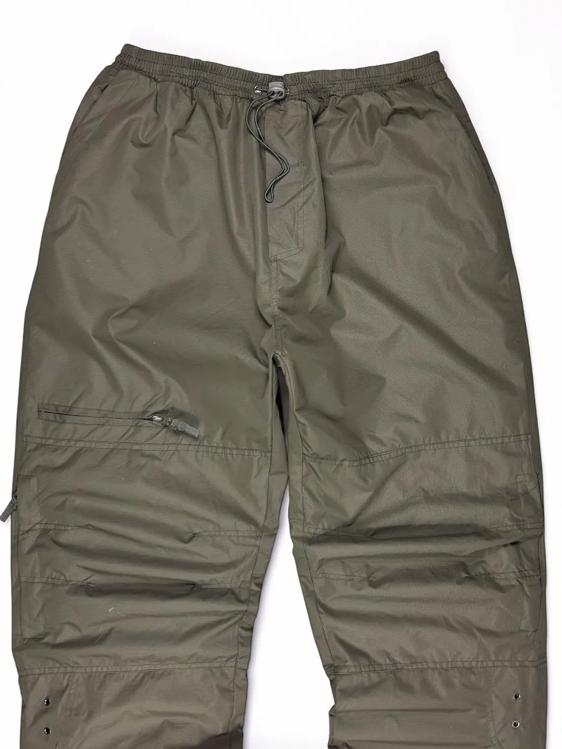 Pantalon Resiste agua y viento, tipo cargo, cintura y botas ajustabl Térmico  4