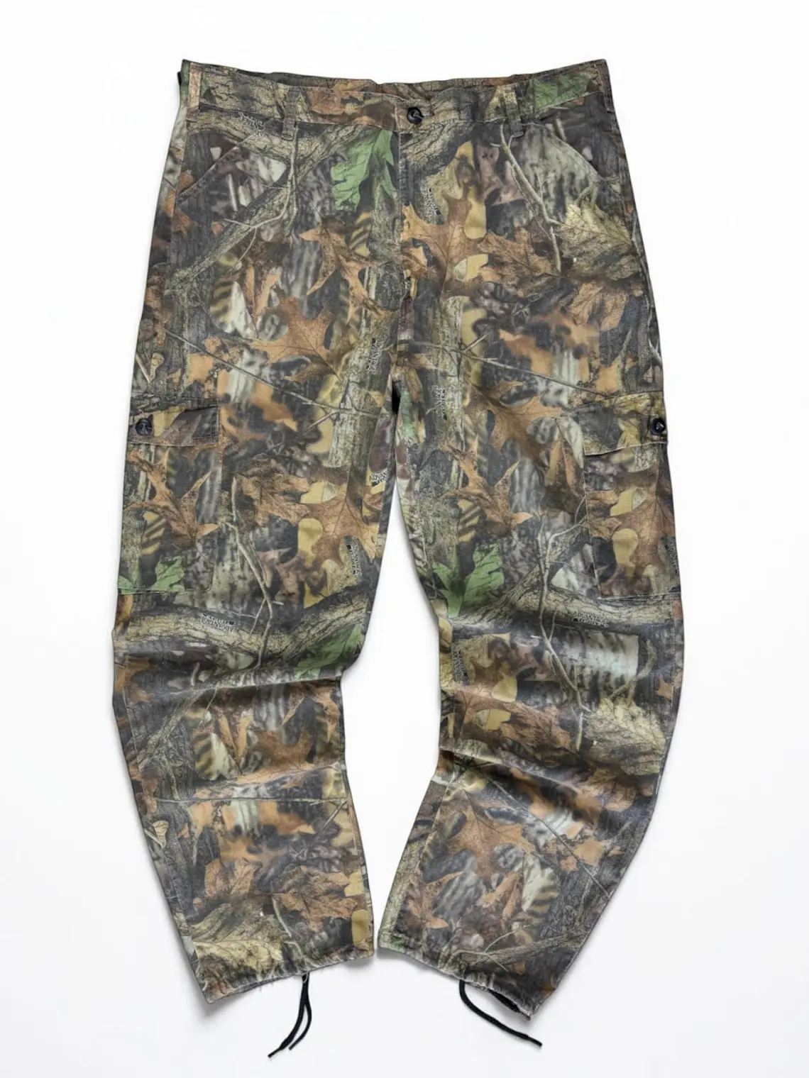 Pantalon cargo cintura ajustable camuflado   2