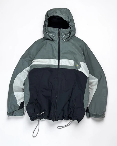 Chaqueta Tipo parka de nueve acolchada, impermeable.  Columbia  Gris/negro 
