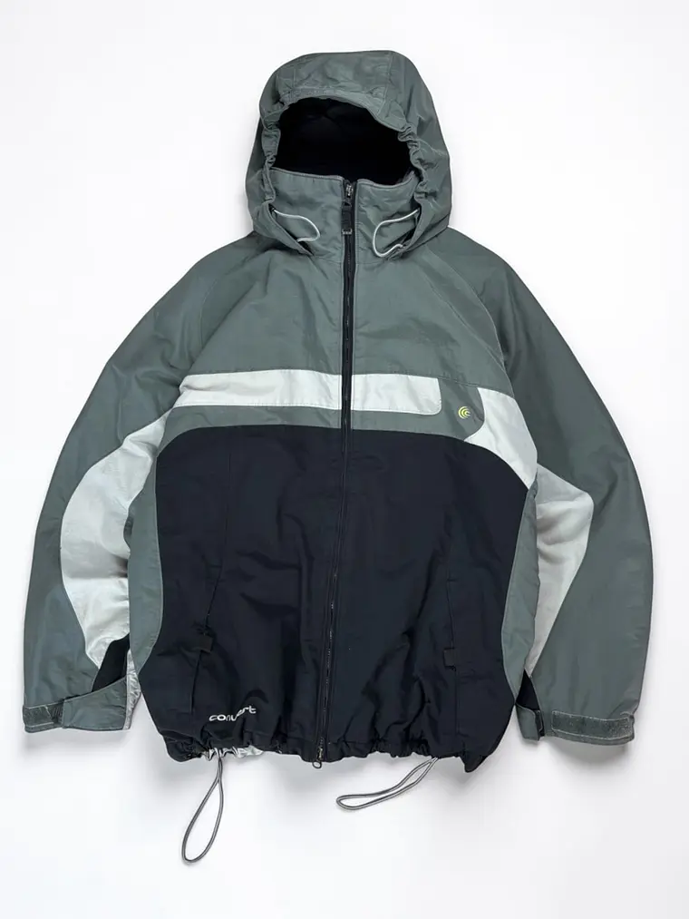 Chaqueta Tipo parka de nueve acolchada, impermeable.  Columbia  Gris/negro  1