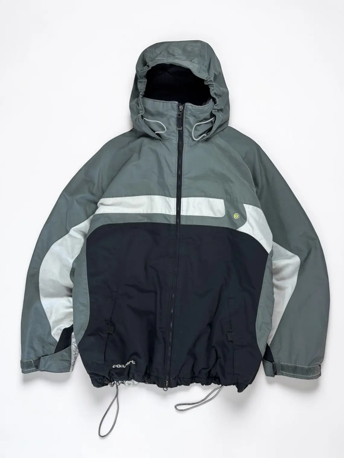 Chaqueta Tipo parka de nueve acolchada, impermeable.  Columbia  Gris/negro  3